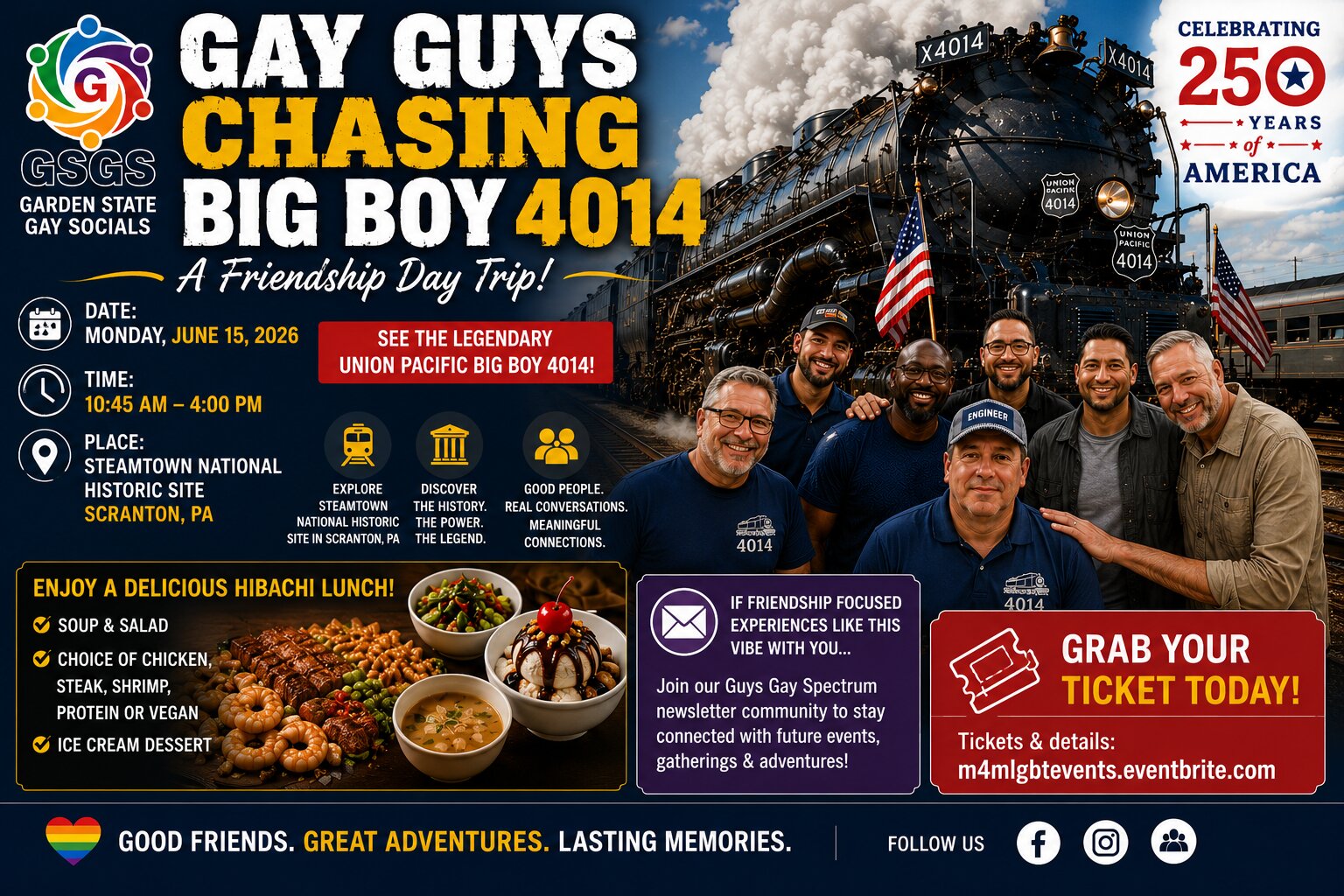 Gay Guys Big Boy 4014 Day Trip NJ NYC FOR PA