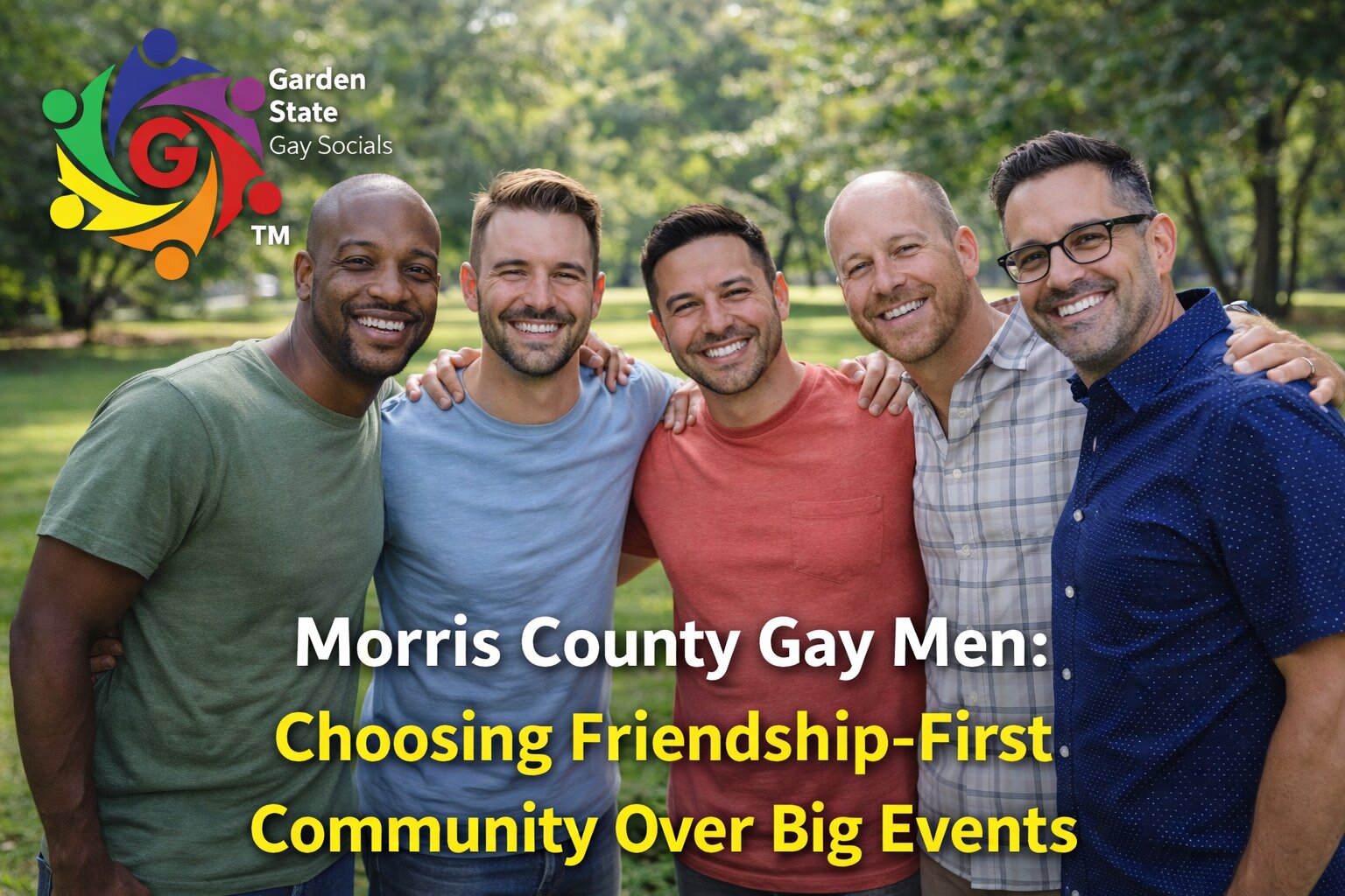 Why Morris County, NJ Gay Men Are Choosing Friendship-First Community Over Big Events