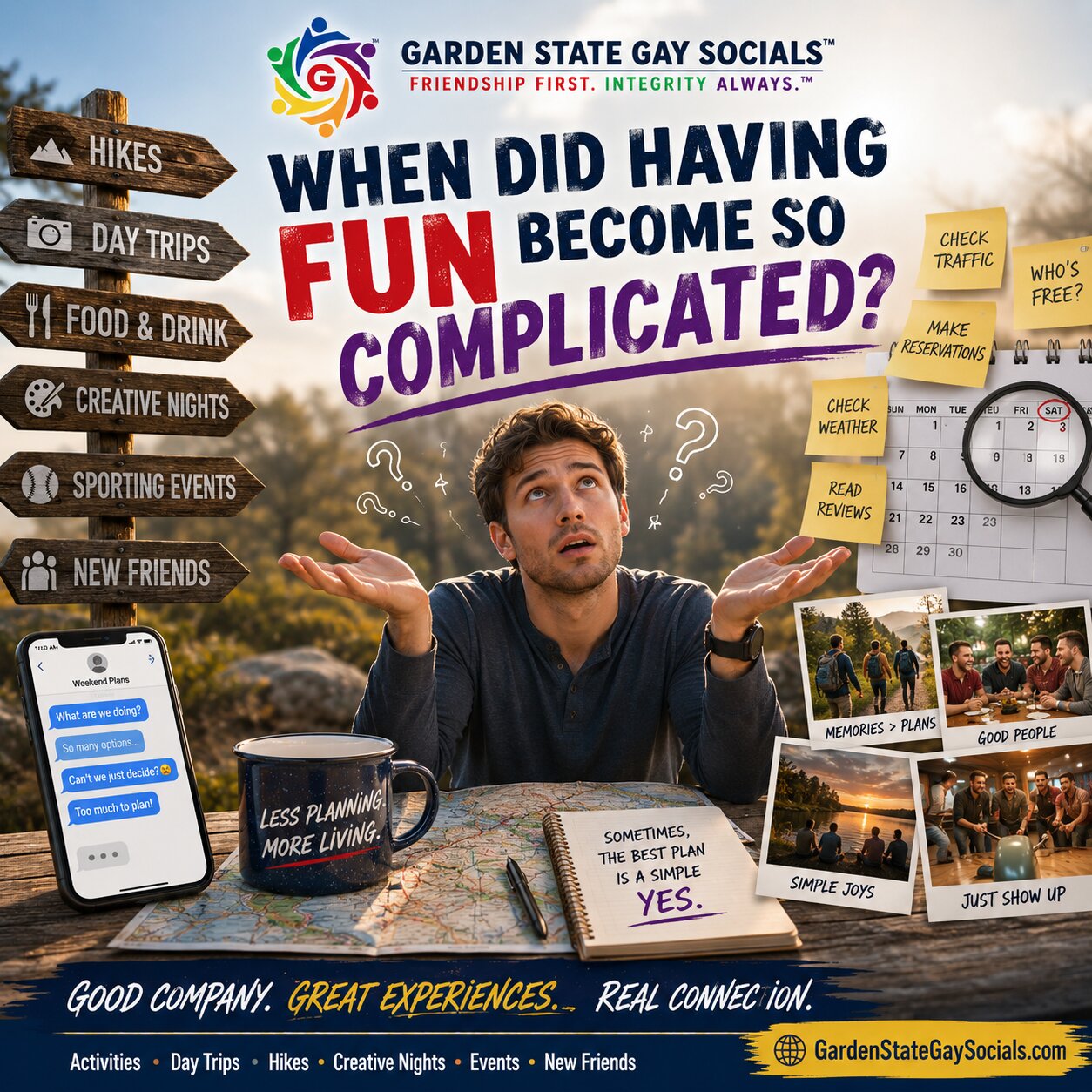 When Did Having Fun Become So Complicated?