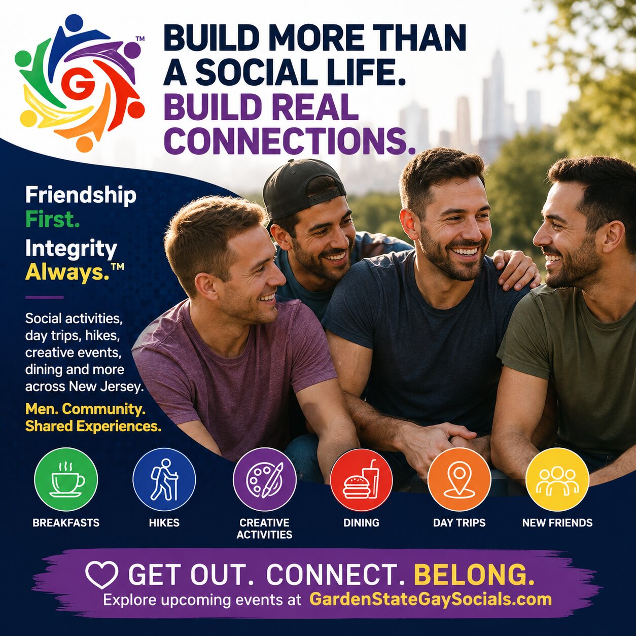 How to Build a Social Life as a Gay Man in New Jersey