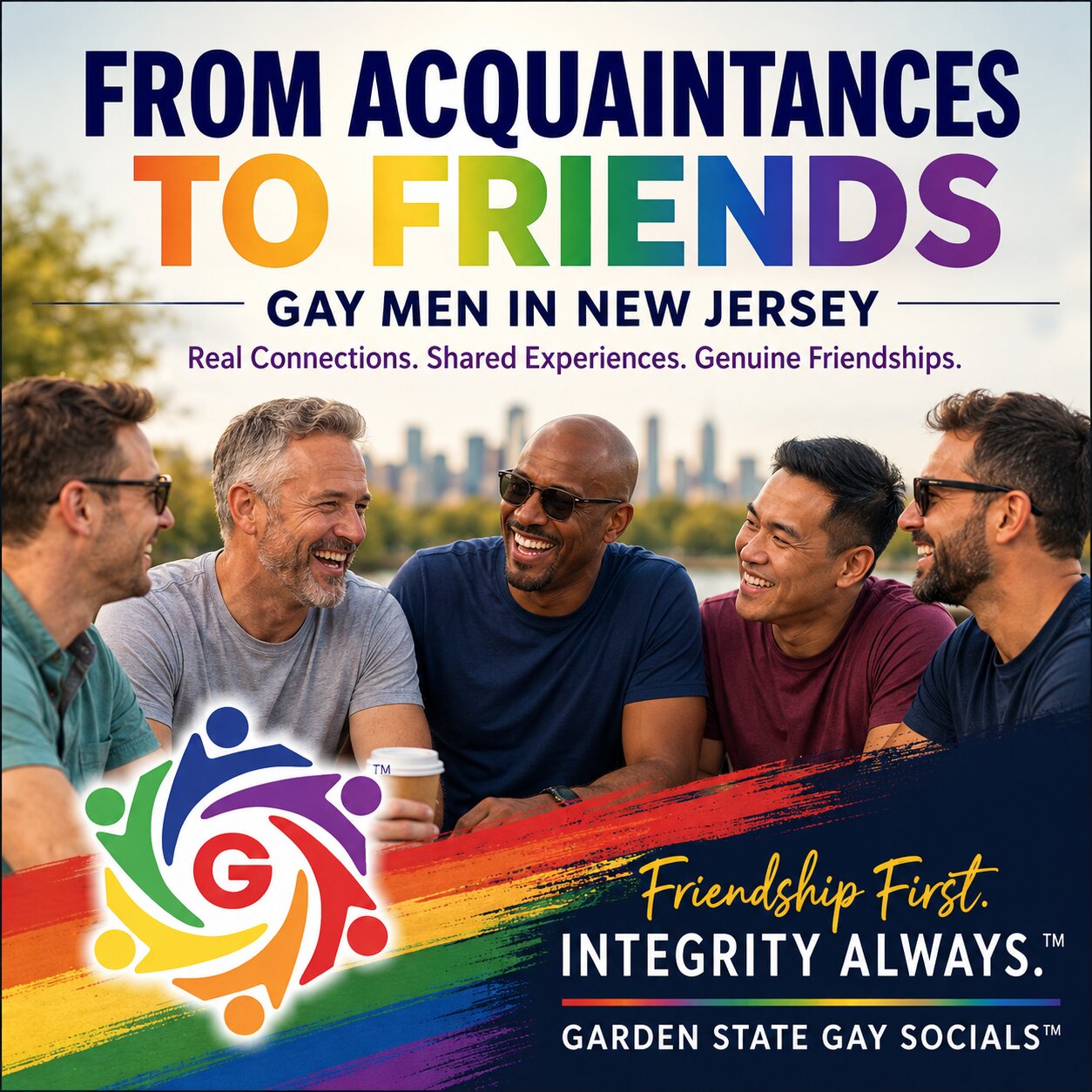 From Acquaintances to Friends | Gay Men NJ