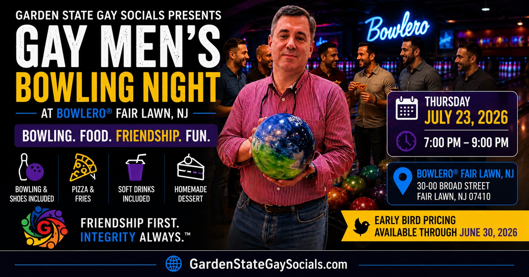 Gay Men's Bowling Night